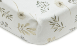 Jollein - Hoeslaken - Ledikant -  Jersey -  60x120cm -  Wild - Flowers