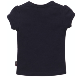 Dirkje - Meisjes - T-shirt - Navy - Luck