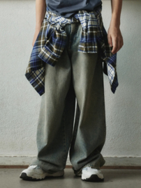 Name It - Broek - NKMBEN X-SKATER - Vintage Medium Blue Denim