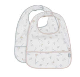 Jollein - Slab - Waterproof - Lovely Birds - 2-pack