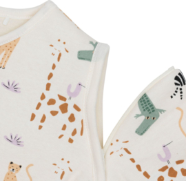 Jollein - Slaapzak - Met - Afritsbare - Mouw - Jungle  Jambo