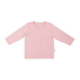 Jollein - Shirt - Lange - Mouw - Speckled - Pink - Maat 50/56