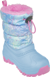 Playshoes - Snowboots - Pastel - Regenboog - Splash - Turquoise