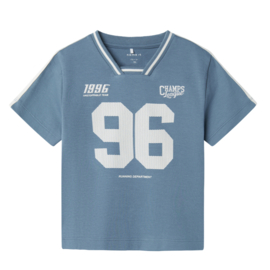 Name It - T-shirt - Dakki - Champs - Lichtblauw