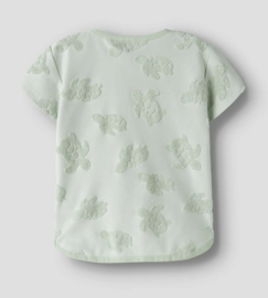 Name It - T-shirt - NBMJOSH - Badstof - Schildpadjes - Pale Aqua