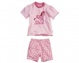 Playshoes - Shortama - Roze - Paarden