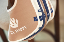 Jollein - Slabben - Be - Happy - Funky - 5 stuks