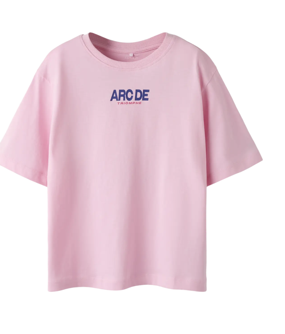Name It - T-shirt - Linne - Backprint - Sweet dreams