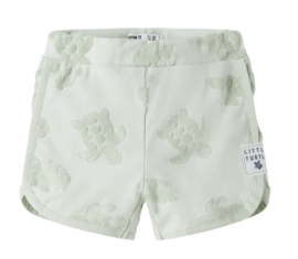 Name It - Broek - NBMJOSH - Badstof - Schildpadjes - Pale Aqua