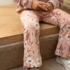 Dirkje - Flared broek met haarband - Misty rose