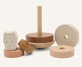 Jollein - Houten Tuimelstapelaar - Jollies - Alpaca Paco