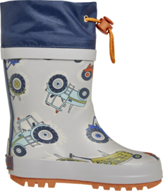 Playshoes - Regenlaarzen - Trekker - Tractoren - Donkerblauw