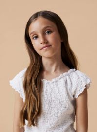 Name It - NKFHalisse - Top - T-shirt - Off-shoulder - Bright White