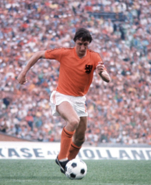 Cruyff - T-shirt - WK - World Cup Tee - Vintage Orange