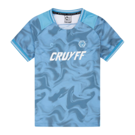 Cruyff- T-shirt - Sportshirt - Donkerblauw