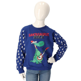 Kids - Kerstsweater - Kersttrui - Dinosaurus