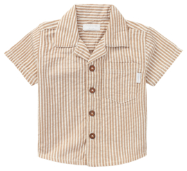 Noppies -  Boys -  Blouse- Haarlem - Striped - Maat 62