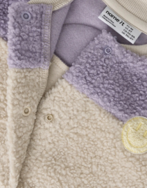 Name It - Vest - NMFBalissea - Teddy - Smiley - Pumice Stone