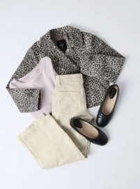 Name It - Trench coat - NKFMadelin - Panterprint - Birch