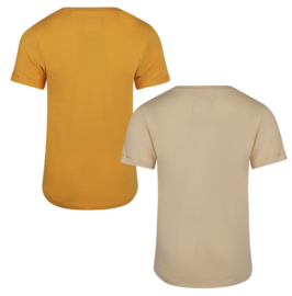 Koko Noko - T-shirts - Warm - Yellow - Set -  Van - 2