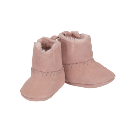 Leren - Baby - Schoentjes - Booties - Pink - 6/12 maanden