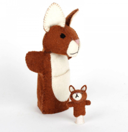 Handpop - Kangoeroe - Met - Baby - 3D