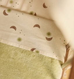 Jollein - Deken - Basic Sherpa - Jersey - Soft Matcha - 75x100cm
