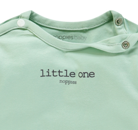 Noppies - Longsleeve - Hester - Text - Grey - Mint - Maat 74