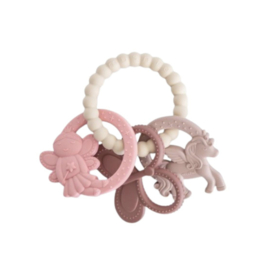 Mushie - Bijtring - Fairies - Feeën - Roze