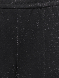 Only - Broek - KOGPOPTRASH-SUKI - Glitters - Black Silver Lurex
