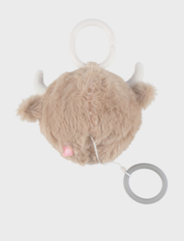 Noukie's - Muziekhanger - Fluffy de koe - Klittenbandsluiting