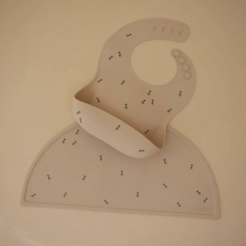 Mushie - Siliconen Slab - Bijtjes