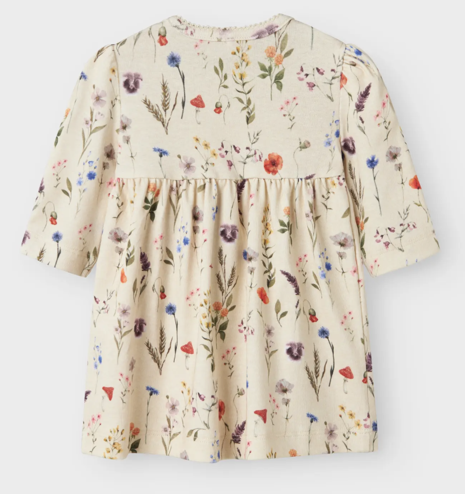Name It - Jurkje - Luxa - Peyote Melange - Bloemetjes