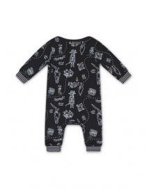 Charlie Choe - Baby - Jongens -  Pyjama - Zwart - Piraat