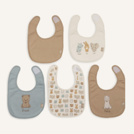 Jollein - Slabben Jersey Waterproof - Jollies - 5 Stuks