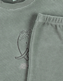 Noukie's - Pyjama - Mammoet - Groen - Unisex