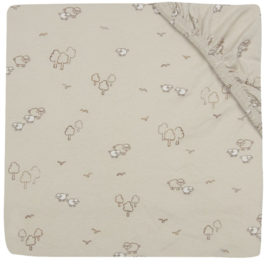 Jollein - Hoeslaken Jersey - Woolly - 40/50x80/90 cm