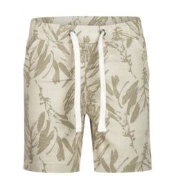 Koko Noko - Korte - Broek - Bladeren - Beige