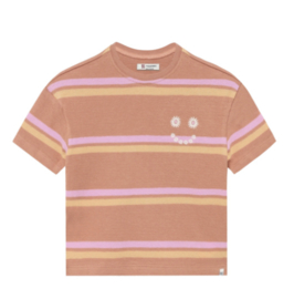 Noppies - T-shirt - Gestreept patroon - Zonnetjes