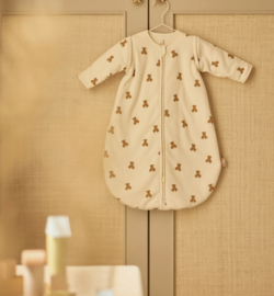 Jollein - Slaapzak met afritsbare mouw - Rond - Mini Teddy Bear - 60cm