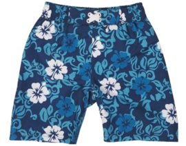 Playshoes - Zwembroek - UV - Werend - Blue - Hawaii  - Maat 134/140