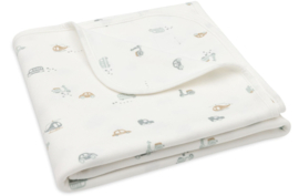Jollein - Deken - Wieg - Jersey - 75x100cm - On the go