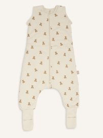 Jollein - Slaapzak met voeten en afritsbare mouw - Mini Teddy Bear