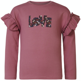 Noppies - T-shirt - Arnett - Love - Wistful - Mauve