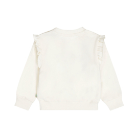 Dirkje Sweater Trui Libellen Off White Ruffles