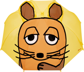Playshoes - 3D Paraplu - Muis - Die Maus - Geel