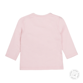 Dirkje - T-shirt - Little - Dreams  - Roze - Bio - Katoen