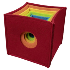 Vilten - Regenboog - Stapelblokken