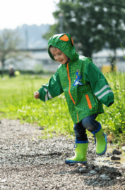 Playshoes - Regenlaarzen - Dino - Groen - Blauw