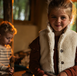 Koko Noko - Vest - Gilet - Off - White